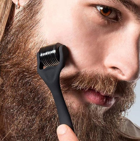 RODILLO MICRODERMICO PARA EL CRECIMIENTO DE LA BARBA - ROLLER BEARD™