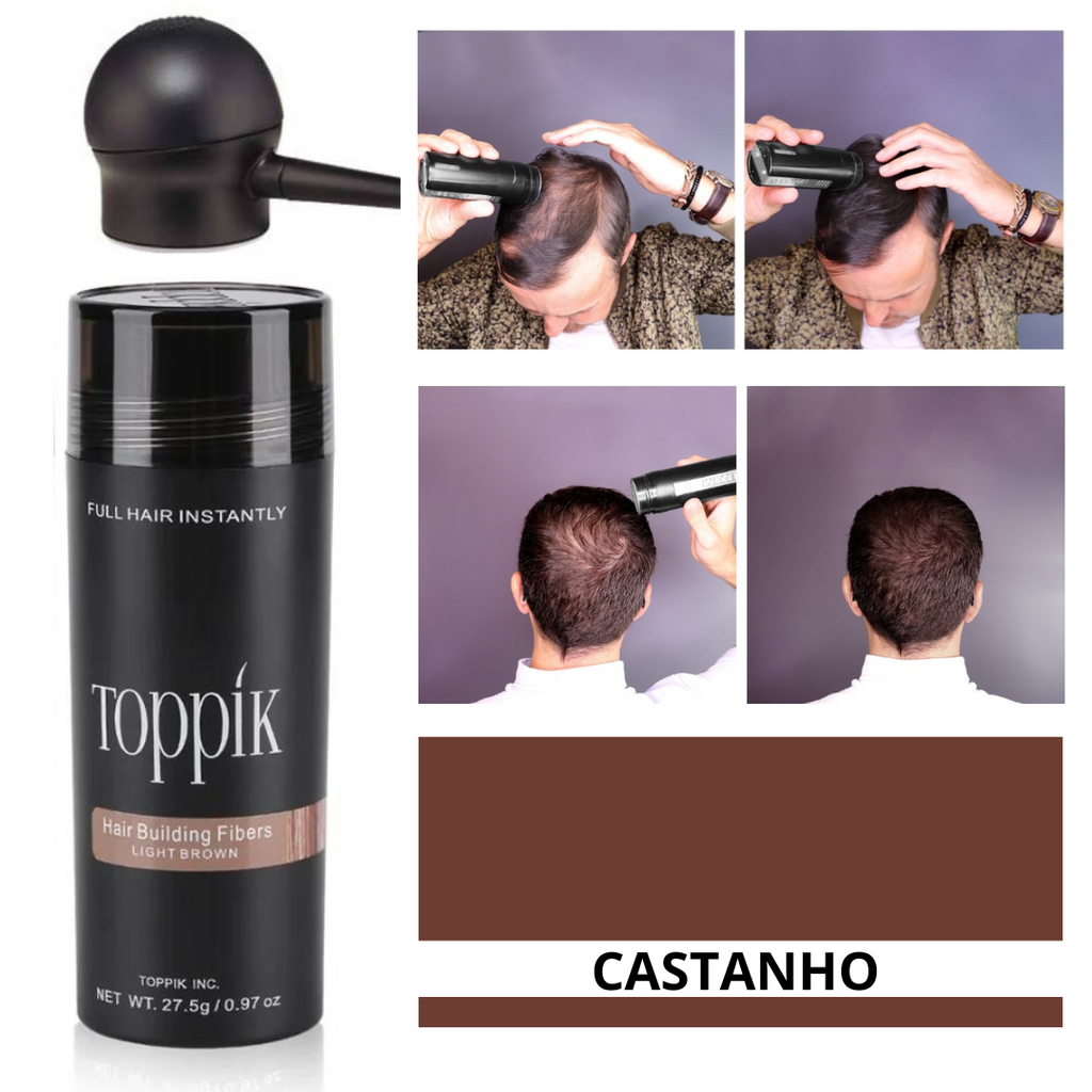 FIBRAS CAPILARES VOLUMIZADORAS COM QUERATINA- HAIR FIBERS PRO™