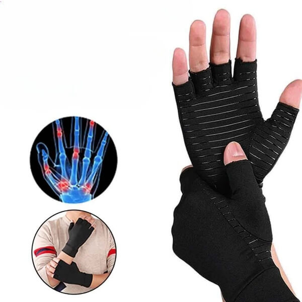 GUANTES DE COMPRESIÓN PARA ARTRITIS - COMPRESS HAND PRO™