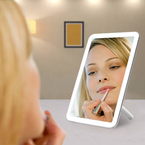 Espelho Táctil de Maquilhagem com Luzes LED - MIRRORFLASH™
