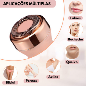 Depiladora Precisão com LED para Pelo Facial - BEAUTYFLASH®