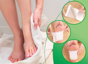 DETOXFEET™ - ADESIVOS DESINTOXICANTES PARA PÉS COM FÓRMULA NATURAL -