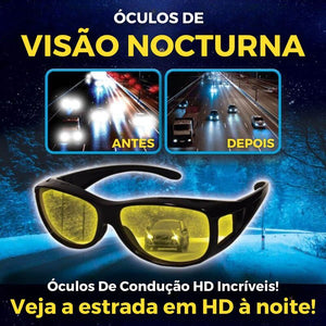 ÓCULOS DE VISÃO NOCTURNA - NIGHT GLASS PRO™